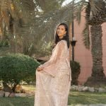 Robe Nour paillettes sequin traditionnel moderne arabe oriental inspiration creation ramadan abaia