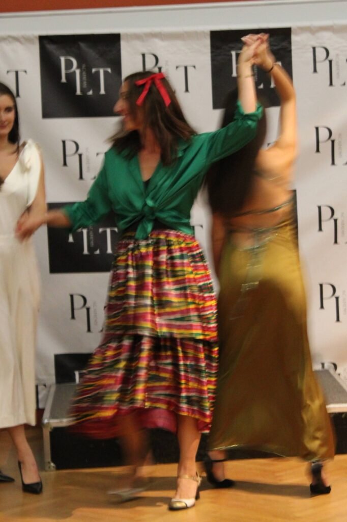 soie asie rayures robe cocktail longue couleur