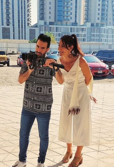 enea shooting photographe backstage mannequin